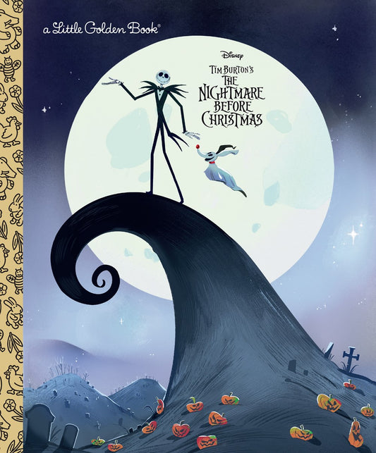 Tim Burton's The Nightmare Before Christmas (Disney) (Little Golden Book)
