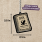 Book of Brennan Double Sided Acrylic Keychain | Fourth Wing