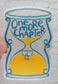 One More Chapter Hourglass Reading Books Vinyl Sticker