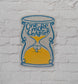 One More Chapter Hourglass Reading Books Vinyl Sticker