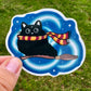 Magic Wizard Cat Sticker
