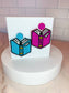 Book 'Em Reading Beaded Library Bookish Bookshop Earrings: Blue