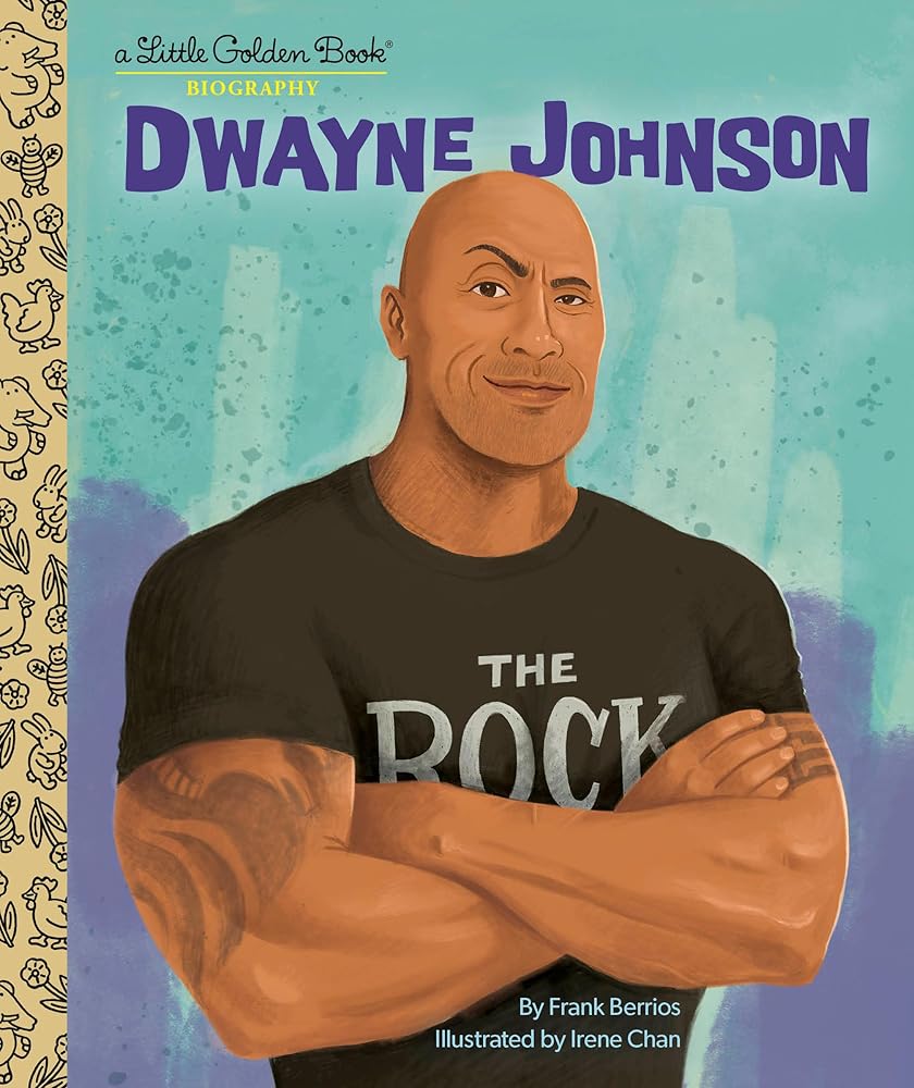 Dwayne Johnson: A Little Golden Book Biography (Little Golden Book Biographies) cover image
