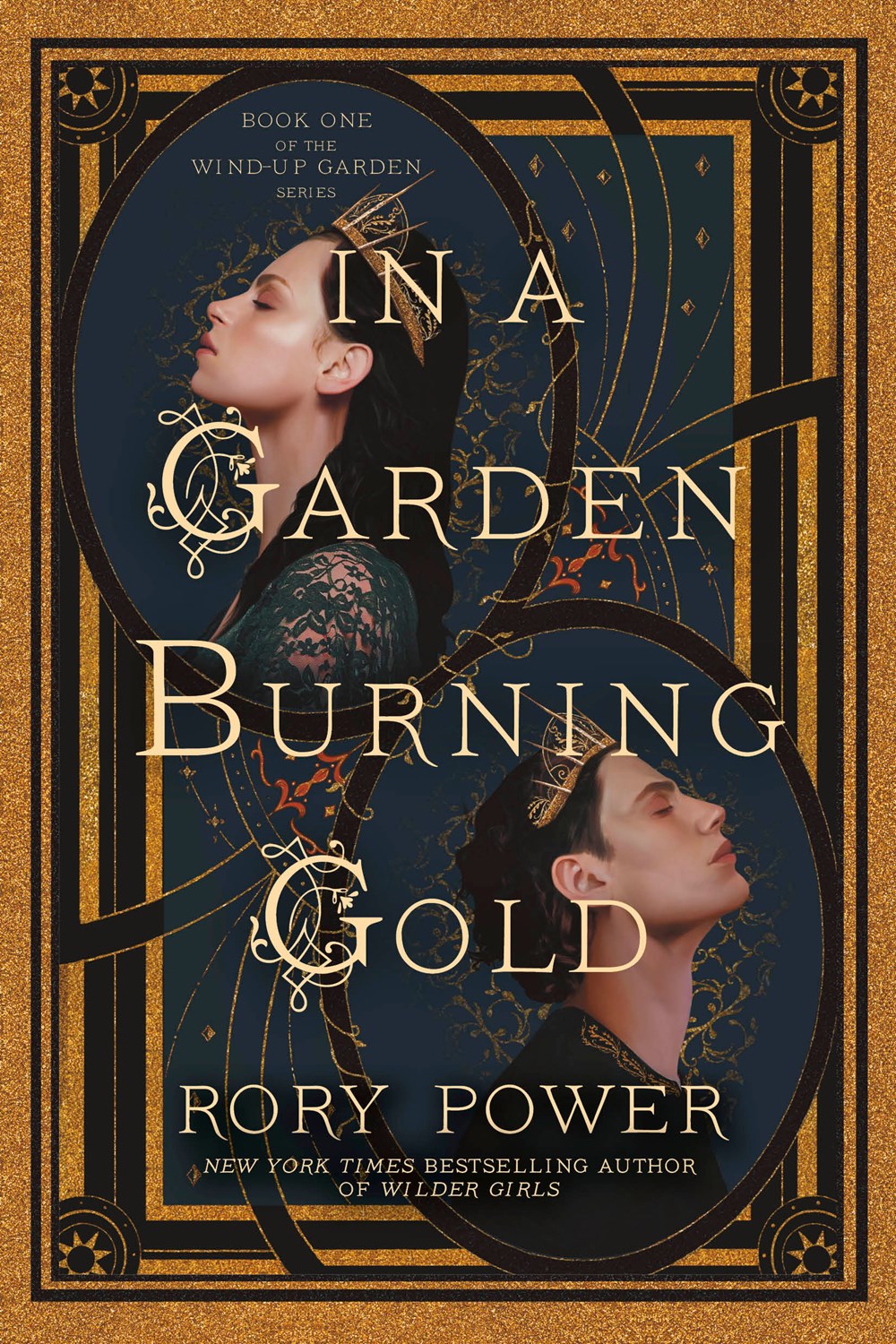 In a Garden Burning Gold : Book One of the Wind-up Garden series