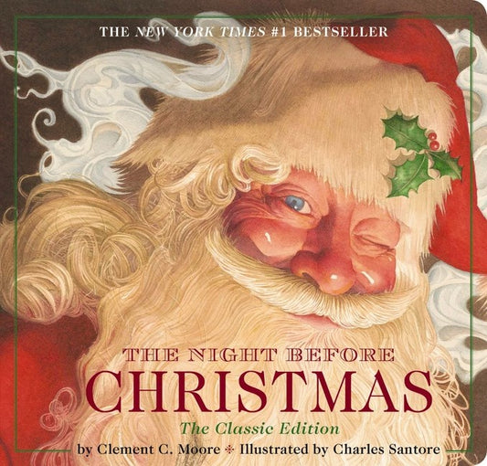 The Night Before Christmas Board Book : The Classic Edition, The New York Times Bestseller (Christmas Book)