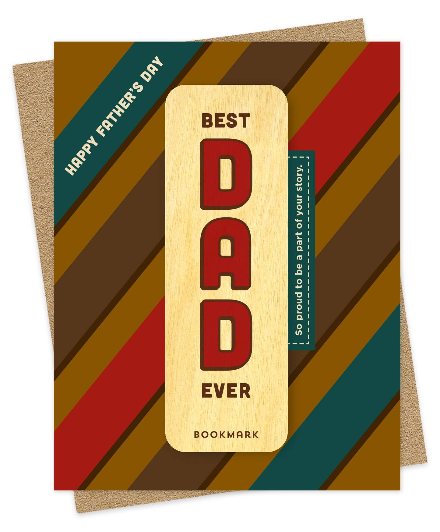 Dad Story Bookmark Father's Day Card