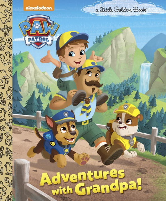 Adventures with Grandpa! (PAW Patrol) (Little Golden Book)