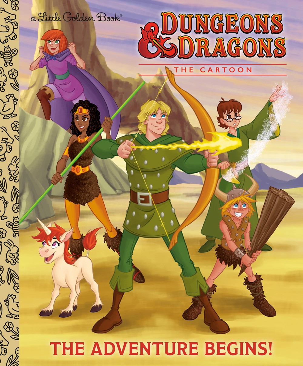 Little Golden Book: The Adventure Begins! (Dungeons & Dragons)
