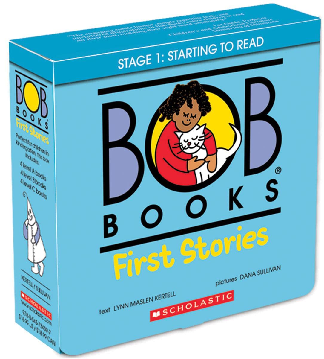Bob Books - First Stories Box Set Phonics, Ages 4 and Up, Kindergarten
