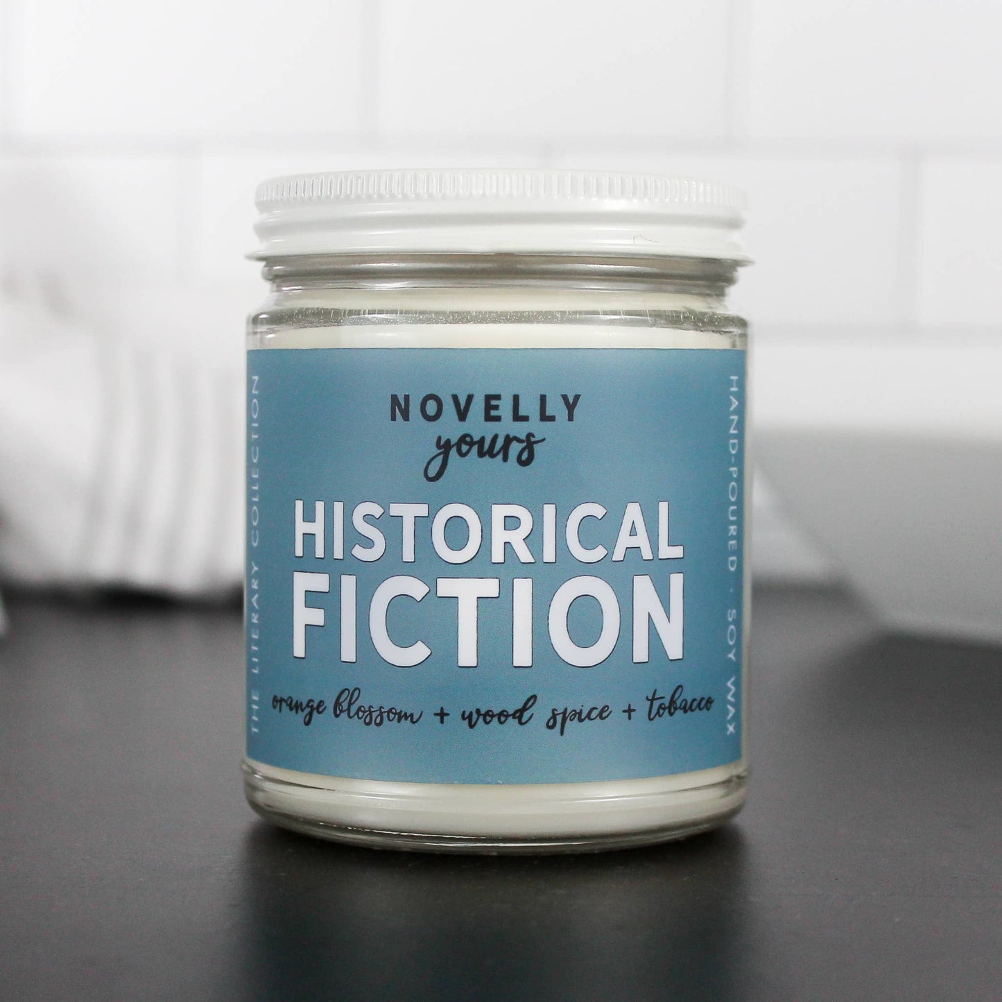 Historical Fiction Candle